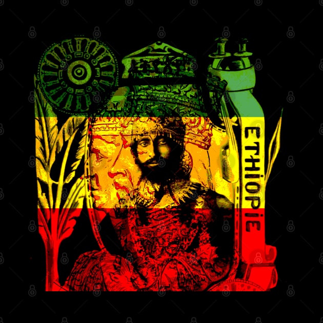 Rasta Haile Selassie Natural Mystic Lion of Judah by rastaseed