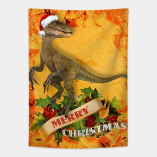 Merry Jurassic Christmas 5 Tapestry