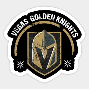 Las Vegas LV Golden Knights Set of 6 Removable Wall Decal Stickers