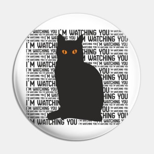 Black Cat Pin