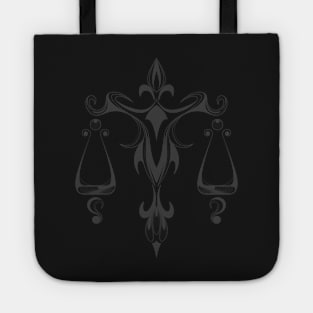 Libra Geometric Artwork Tote