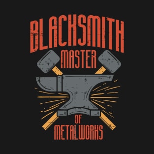 Blacksmith Master of Metalworks T-Shirt