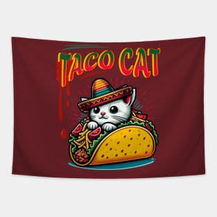 Taco Cat Tapestry