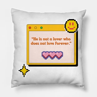 love forever Pillow