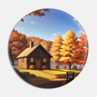 Cozy Cottage in Autumn Pin