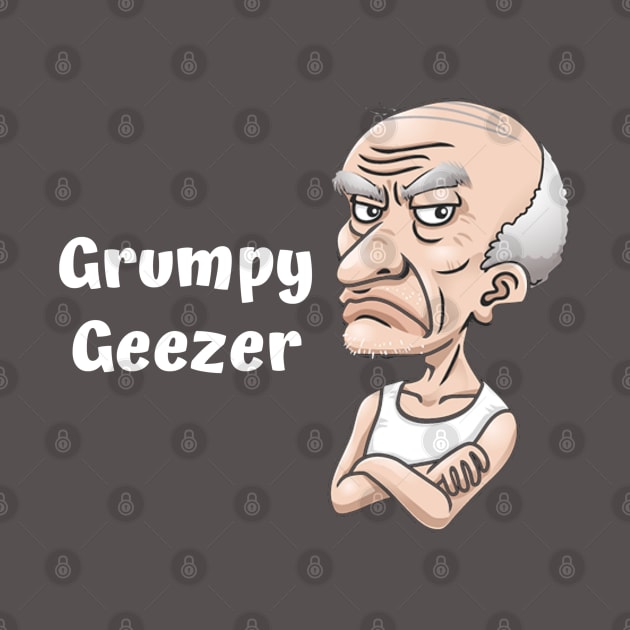 Grumpy geezer by Comic Dzyns