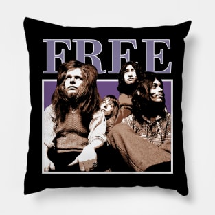 The Stealer's Style Frees Band Tees, Steal the Show with Rock's Unforgettable Aura Pillow