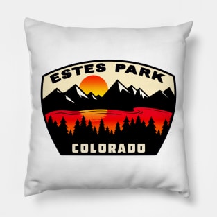 Estes Park Colorado Rocky Mountain National Park Mountains Pillow