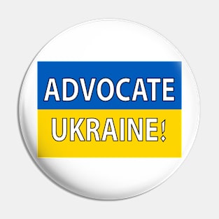 Advocate Ukraine Pin