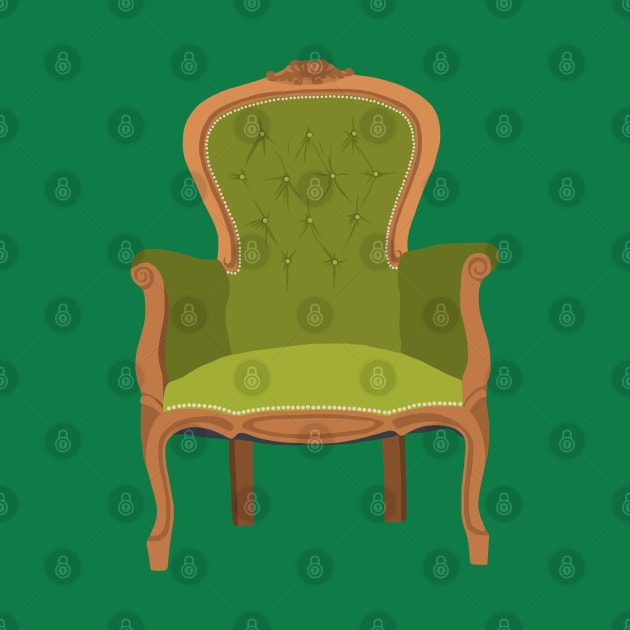 Green Chair by ElviaMontemayor