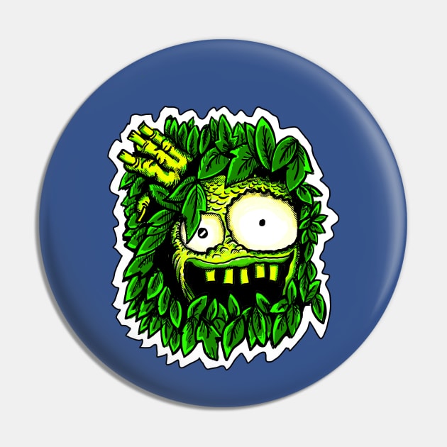 Creeper Pin by PungentBasementArt