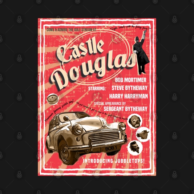 Castle Douglas poster red by Dpe1974