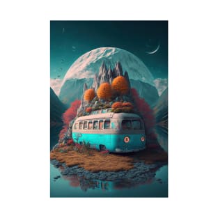 Aesthetic van in nature T-Shirt