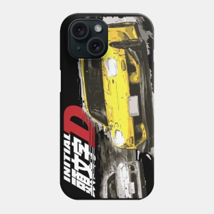 Initial D - Mountain Drift Racing Tandem fd3s vs a80 supra Phone Case