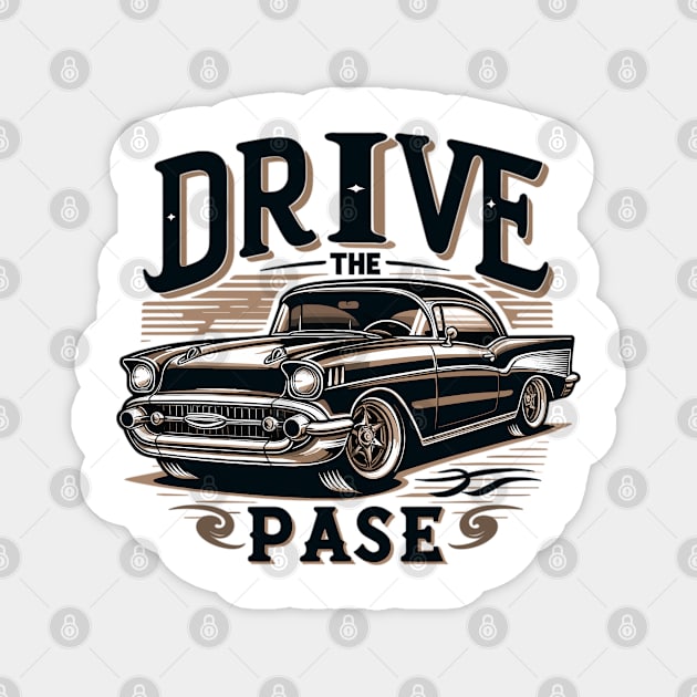 Classic Car Magnet by Vehicles-Art