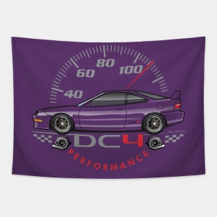 multicolor DC4 Tapestry