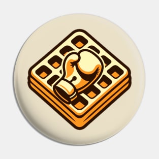 Waffle Fight Club Pin