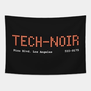 Tech-Noir Tapestry