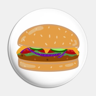 Cheeseburger Pin