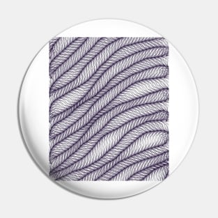 Feather pattern optical illusion Pin