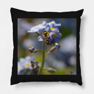 forget me not Pillow