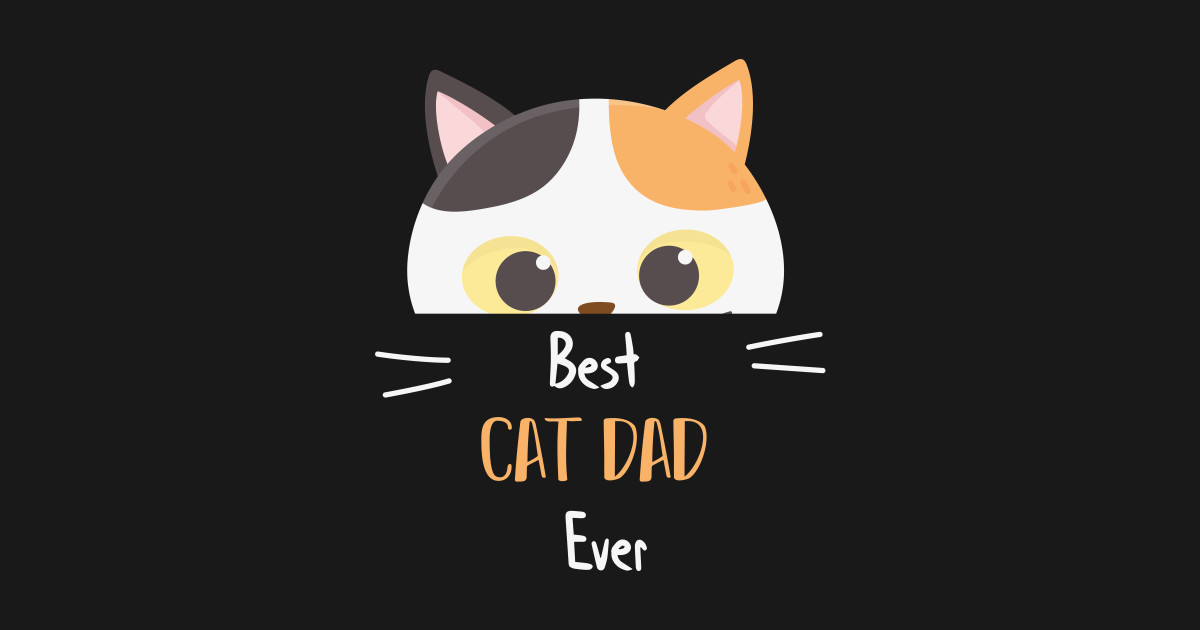 Best Cat Dad Ever Funny Fathers Cat Lovers Best Cat Dad Ever