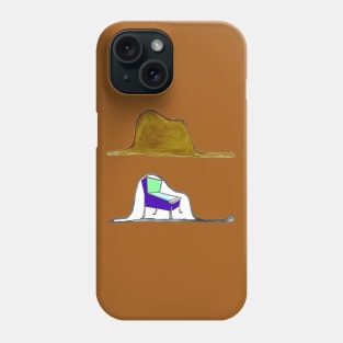 Snake, Hat, Pinball - no words Phone Case