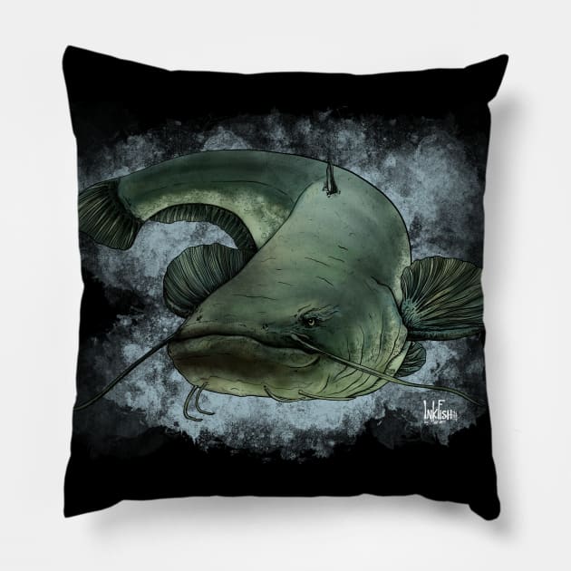 Catfish Pillow by Sandarmi