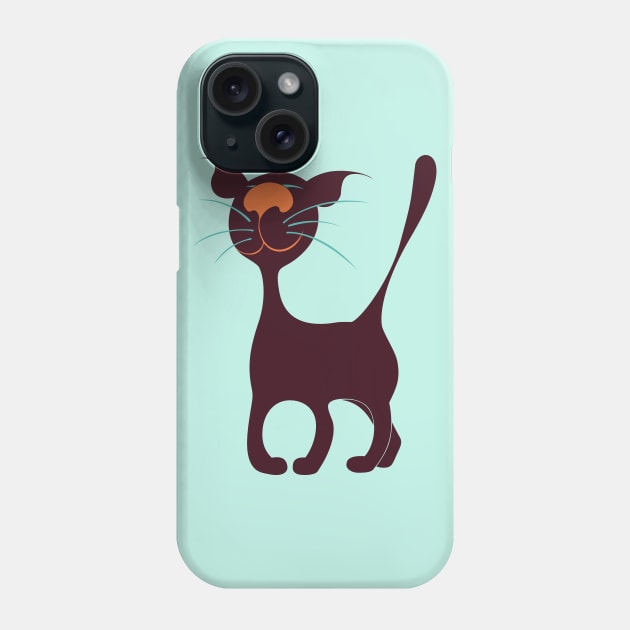 Happy cat Phone Case by masha