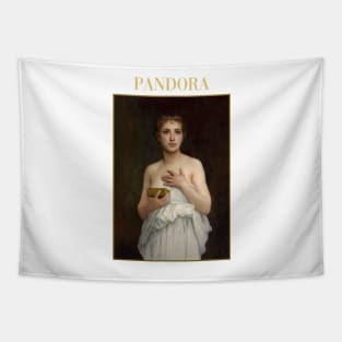 Pandora by Bouguereau Tapestry