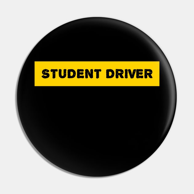 Student Driver Pin by Motivation sayings 