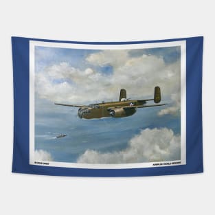 B-25 Mitchell WW2 Plane Tapestry