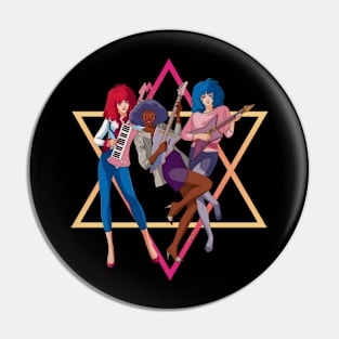 Jem and the holograms t-shirt Pin