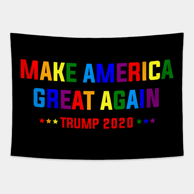 Make America Great Again - Pride Support Tapestry by G! Zone