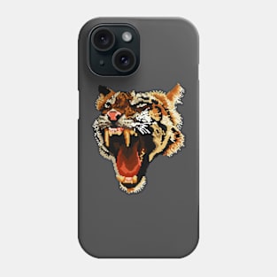 pixel tiger Phone Case