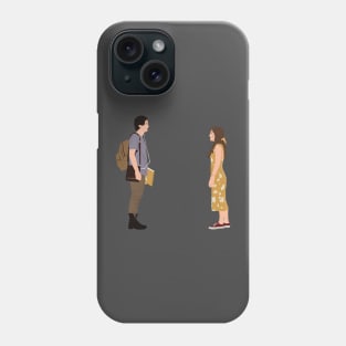 Five Feet Apart Digital Illustration Phone Case