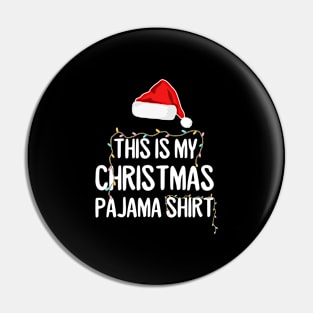 This is my Christmas pajama santa xmas Pin