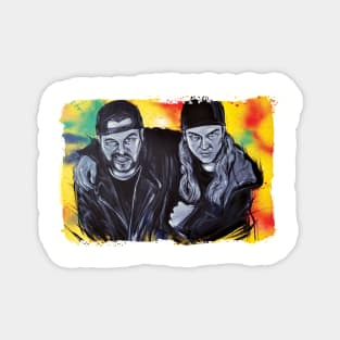 Jay and Silent Bob Magnet