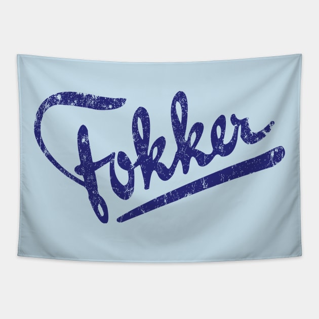 Fokker Tapestry by MindsparkCreative