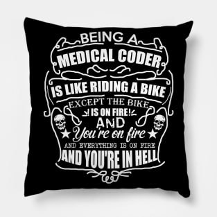 Medical Coder Pillow