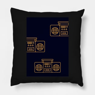 Retro Music Player Pillow