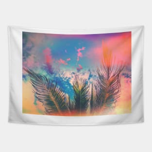 Silvery Skies Tapestry