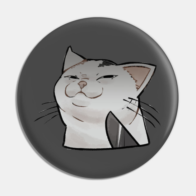 Smug Cat Smug Cat Pin Teepublic