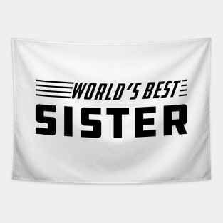 Sister - World's best sister Tapestry