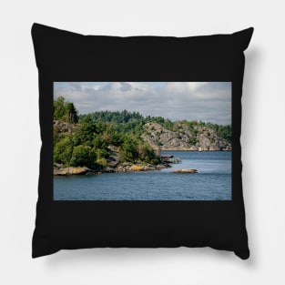 Hakefjord Landscape, Sweden Pillow