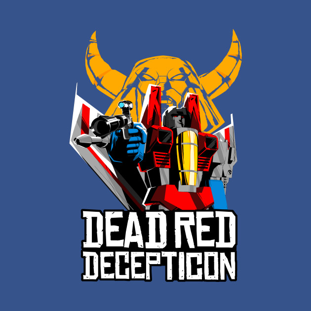 Discover Dead Red Deception - Cartoon - T-Shirt