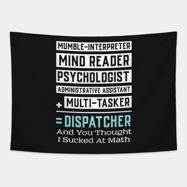 911 DISPATCHER / OPERATOR GIFT : Multitasker Tapestry by woormle