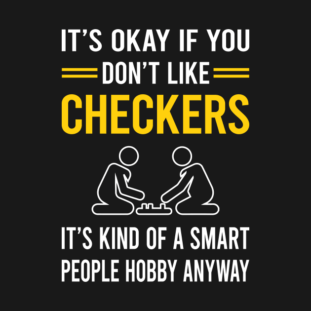 Smart People Hobby Checkers by Good Day