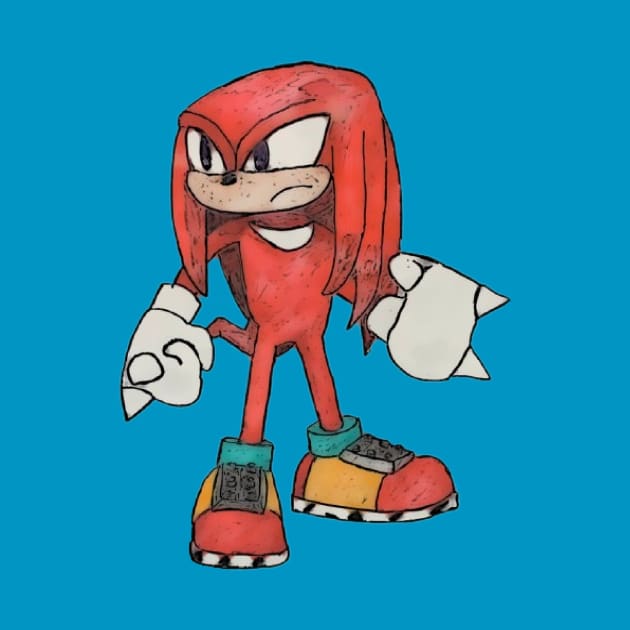 Knuckles the Echidna by Newland Designs