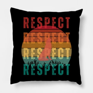 Respect (Wolf Edition) Pillow
